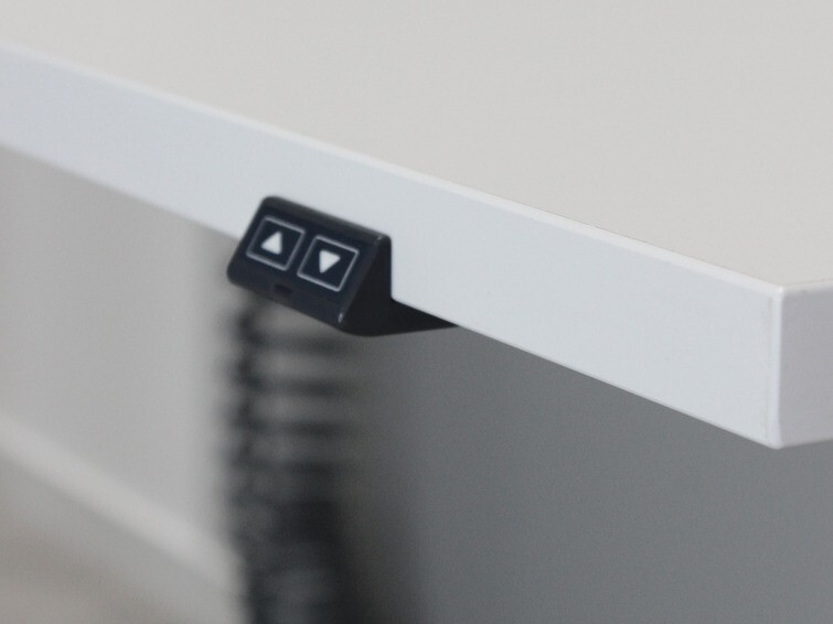 Radni stol podesiv po visini Eliromo 109 (Svijetlo siva + Siva)