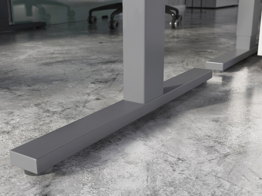 Radni stol podesiv po visini Eliromo 109 (Svijetlo siva + Siva)