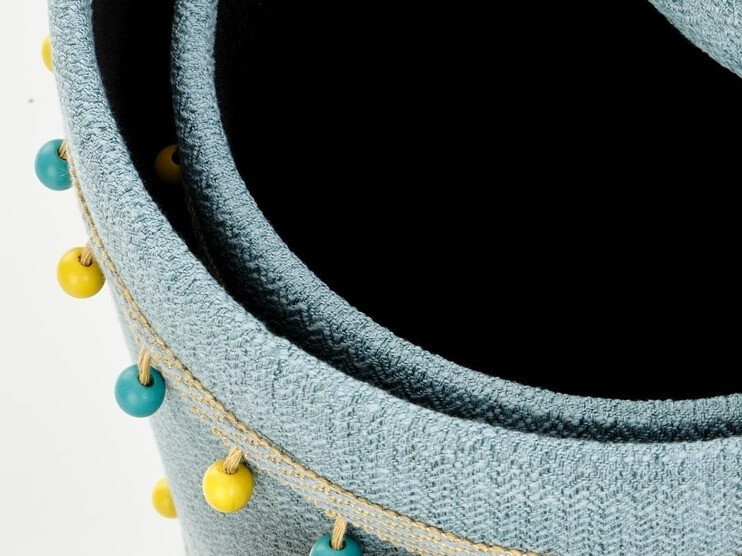 Set taburea Houston 1155 (Svijetlo plava)