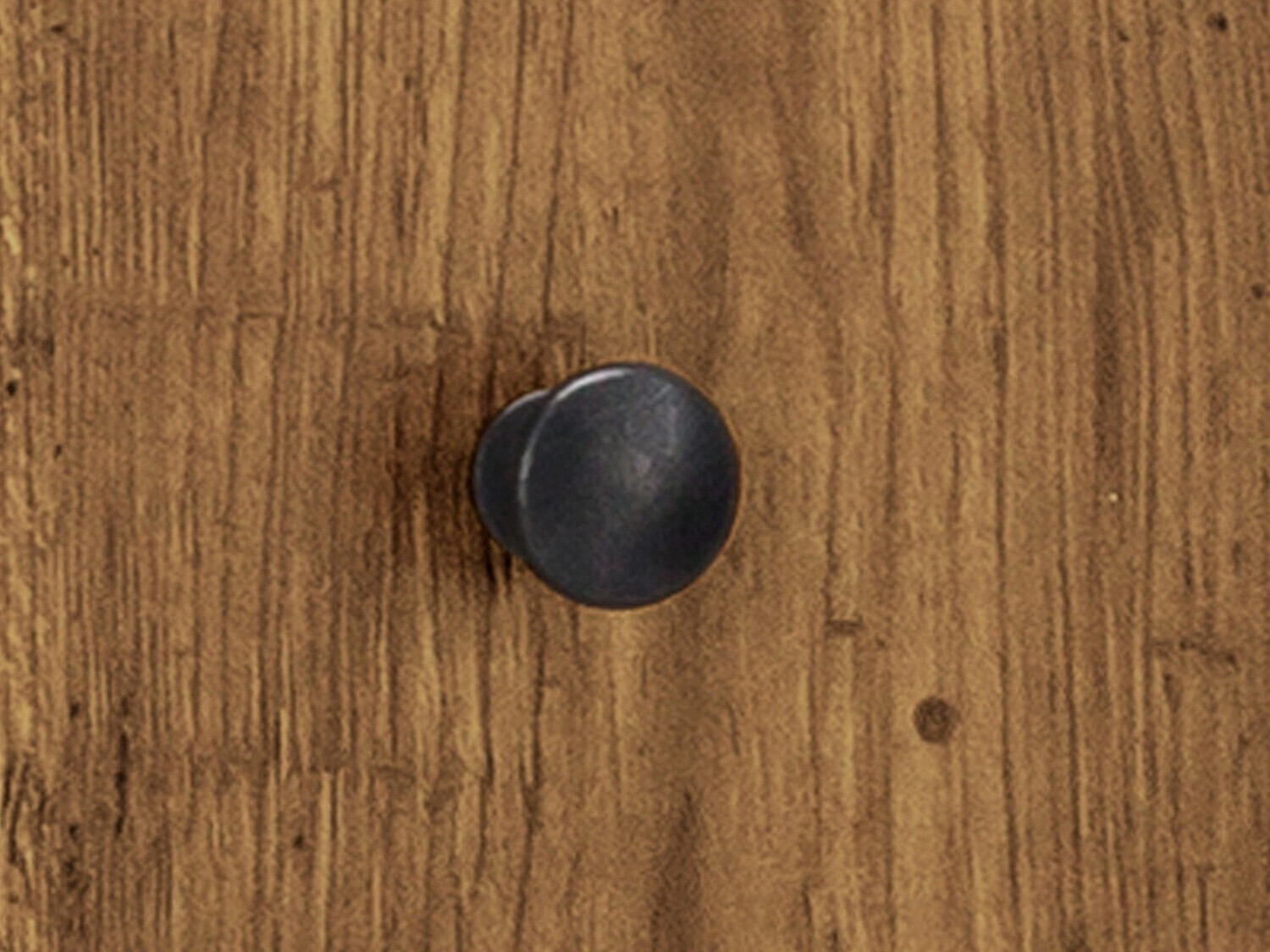 Vješalica Larnovo 101 (Tamni hrast + Crna)