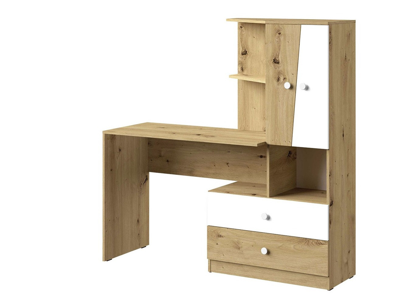 Uredski stol Almira 110 (Artisan hrast + Bijela)