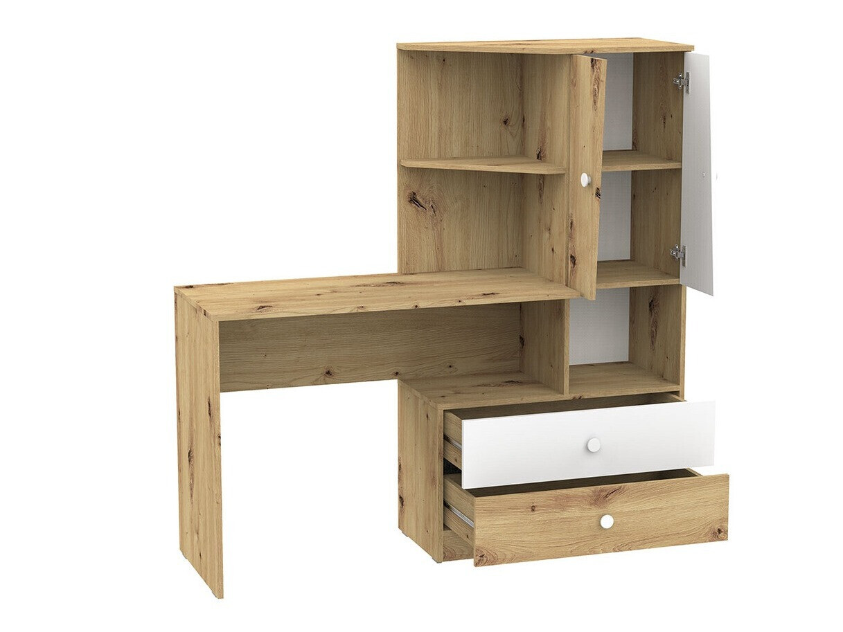 Uredski stol Almira 110 (Artisan hrast + Bijela)