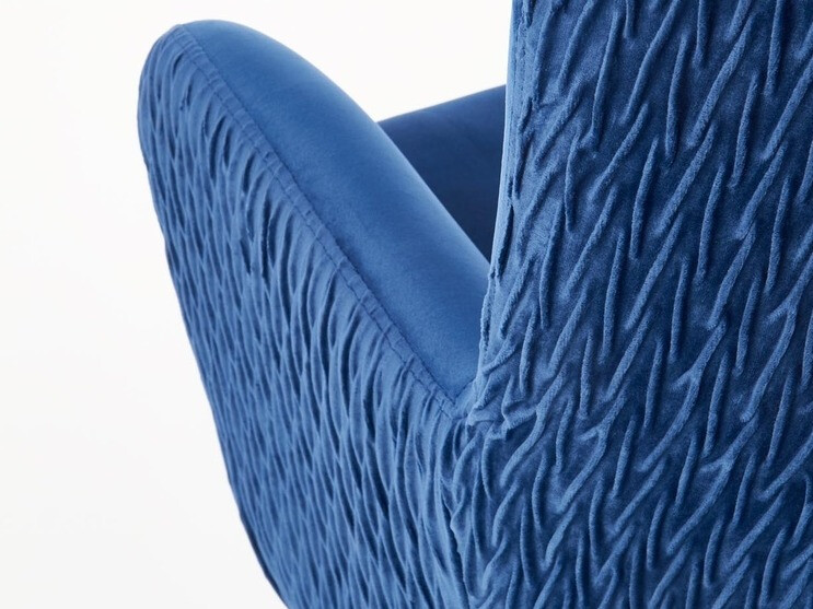 Fotelja Houston 838 (Tamno plava + Crna)