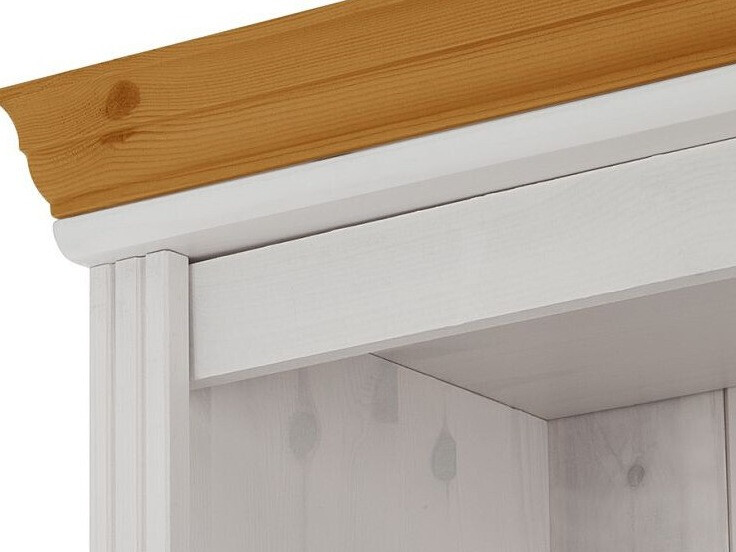 Set polica Saltoro 126 (Bijela + Hrast u boji meda)