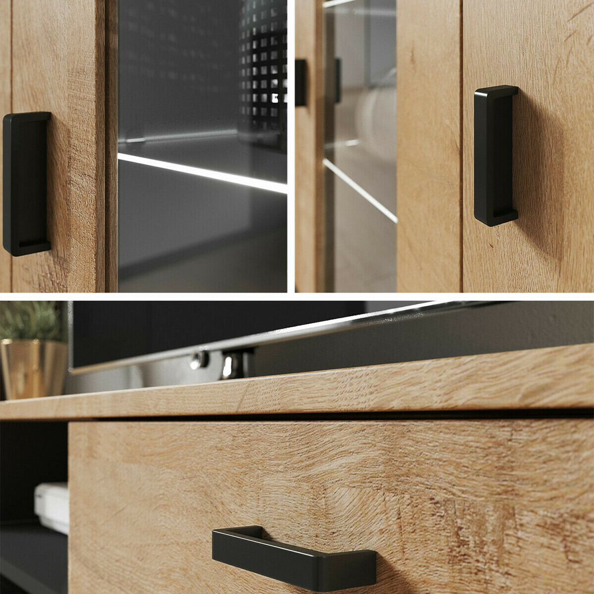 Dnevni boravak Tornola 115 (Bijela + Sjajno bijela)