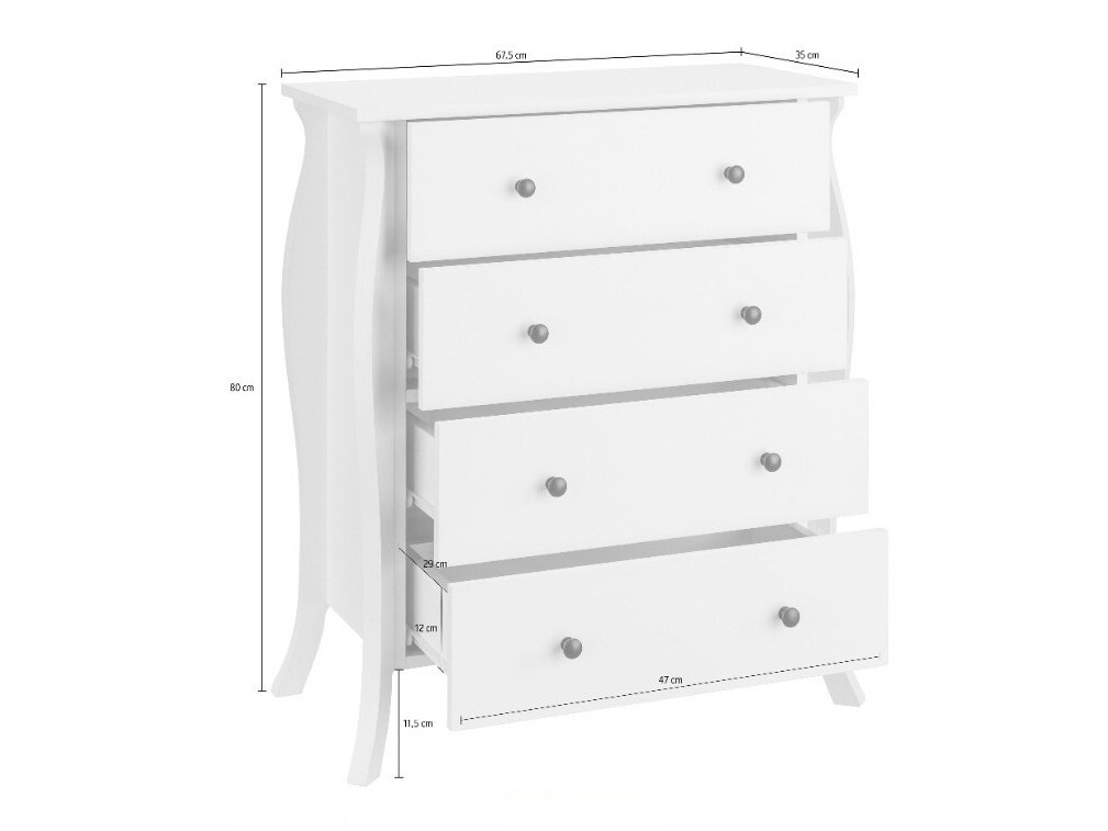 Samostojeći kupaonski ormarić Ophtole 104 (Sivi hrast)