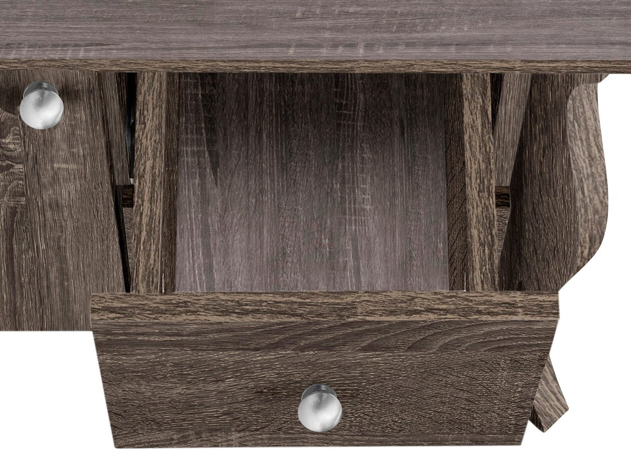 Samostojeći kupaonski ormarić za umivaonik Ophtole 101 (Sivi hrast)