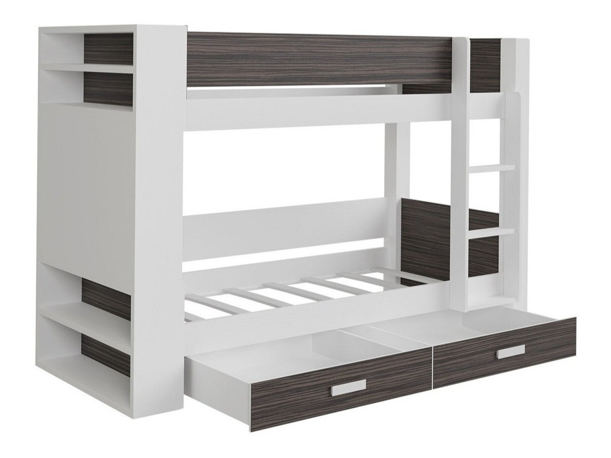 Krevet na kat Henderson 141 (Bijela + Plava)