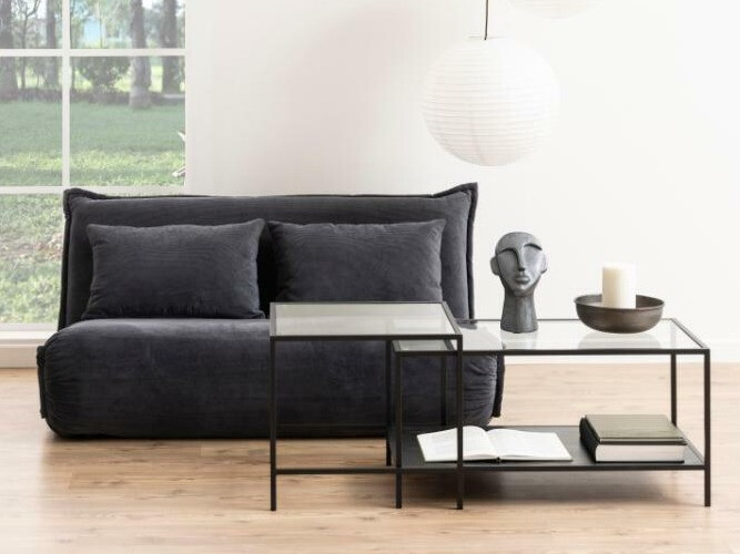 Set stolića za kavu Norsica Sevferi 189 (Crna)