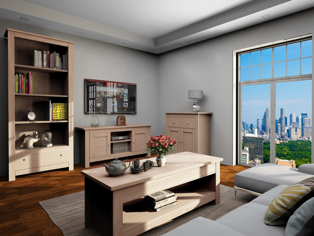 TV stol Denton 1428 (Hrast)