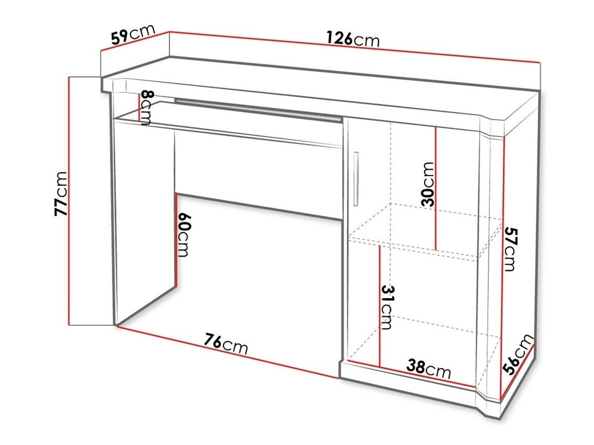 Uredski stol Lorelie 112 (Tartuf hrast)