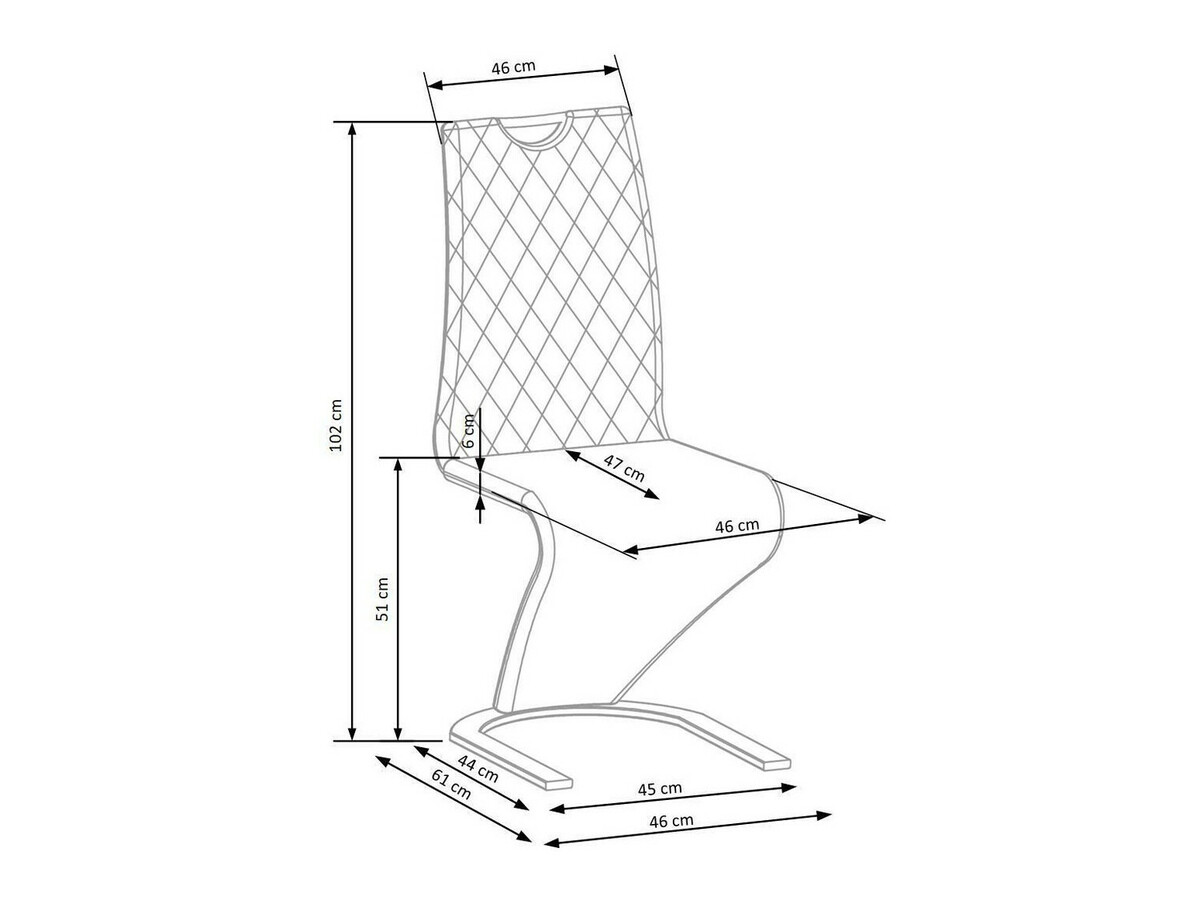 Stolica Houston 928 (Žuta)