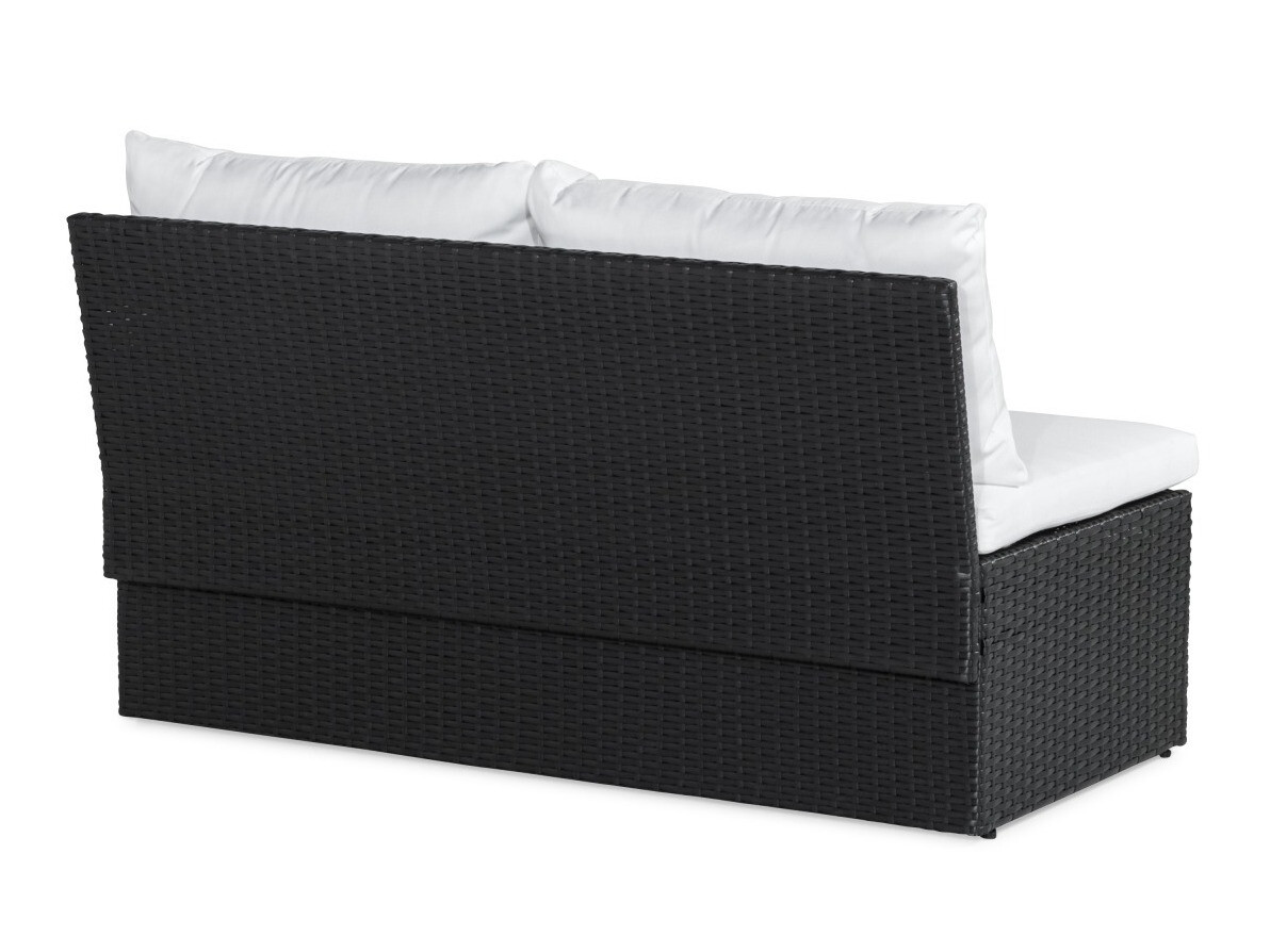 Vrtna sofa Comfort Garden 1560 (Bijela + Crna)