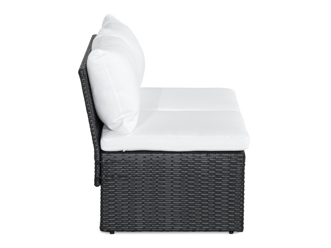 Vrtna sofa Comfort Garden 1560 (Bijela + Crna)