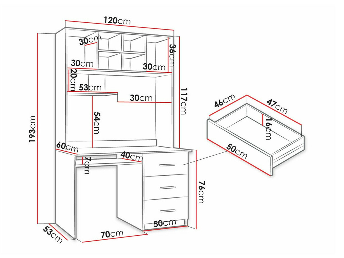 Uredski stol Campus (Bijela + Sjajno bijela + Sjajno sivo)
