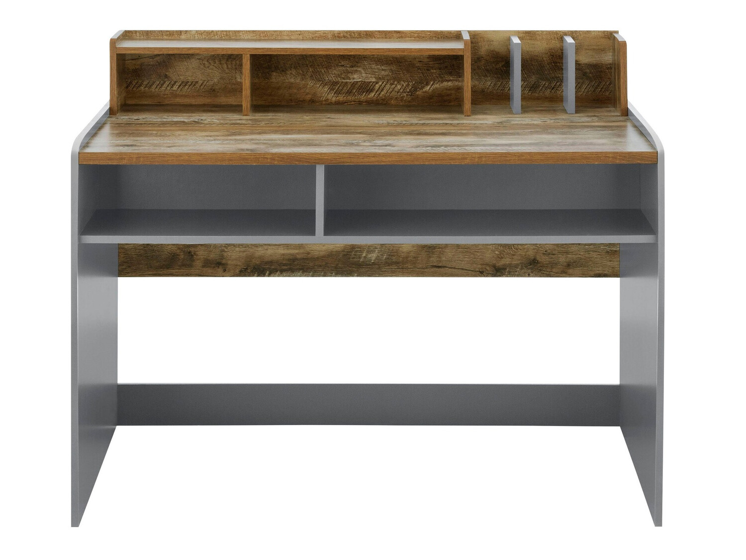 Uredski stol Felmave 102 (Siva + Hrast)