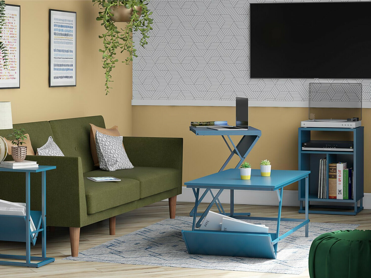 Uredski stol Novogratz 123 (Plava)