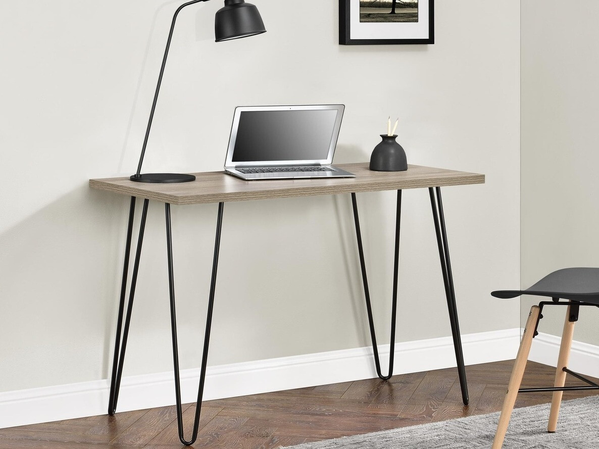 Uredski stol Nutive 102 (Hrast + Crna)