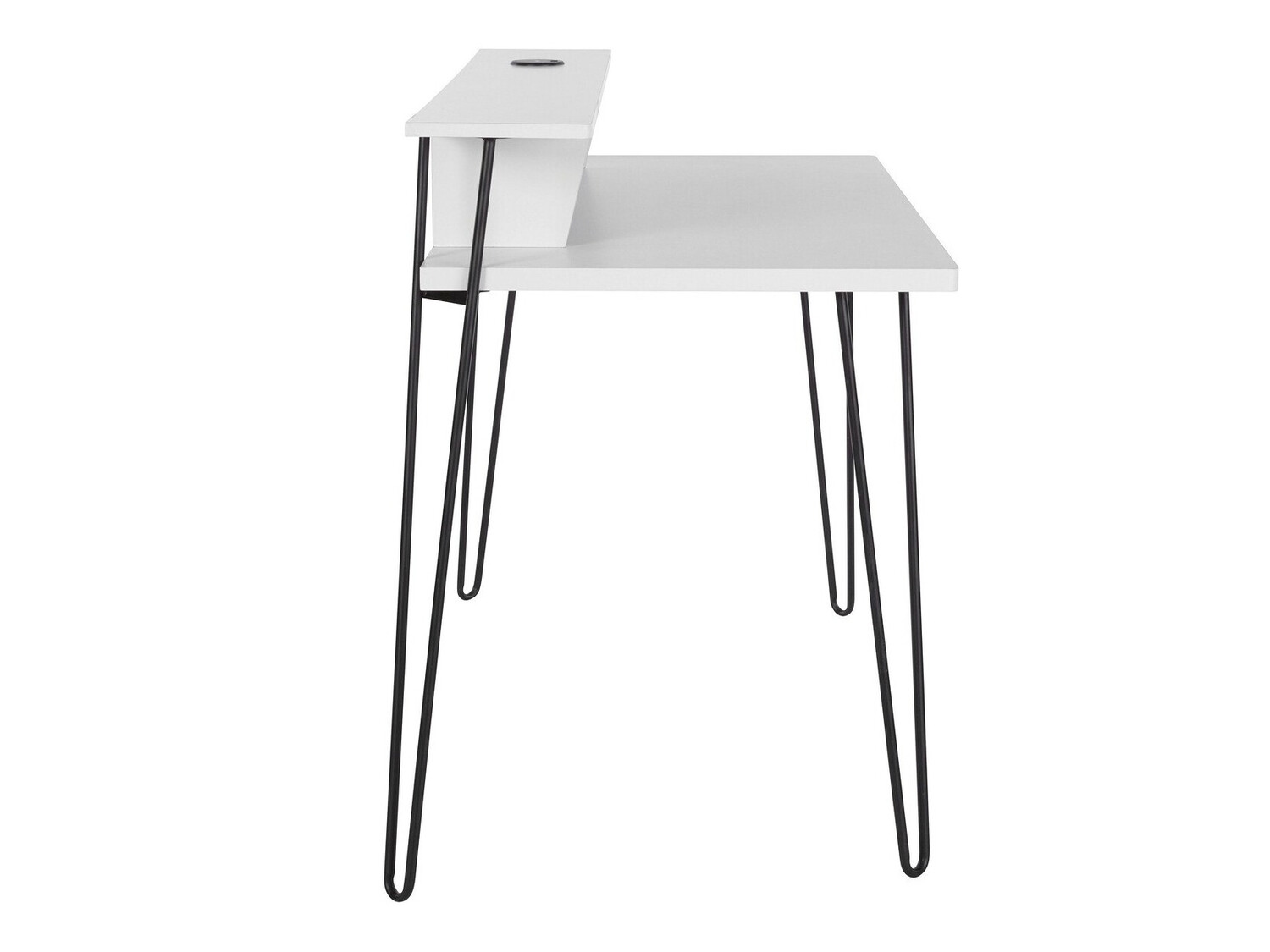 Uredski stol Denton 187 (Bijela + Crna)