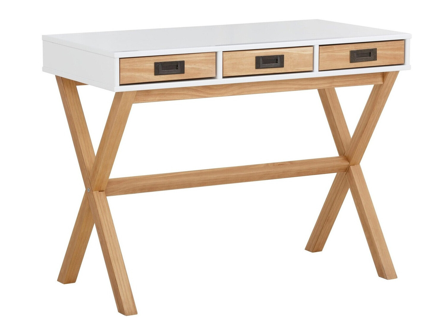 Uredski stol Denton 209 (Bijela + Bor)