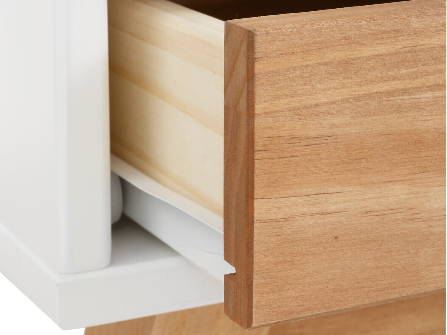 Uredski stol Denton 209 (Bijela + Bor)