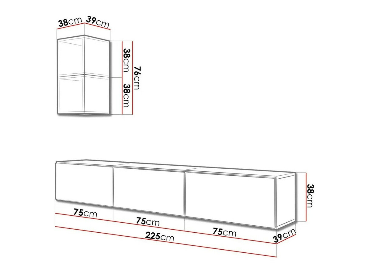 Dnevni boravak Corbele 112 (Bijela)