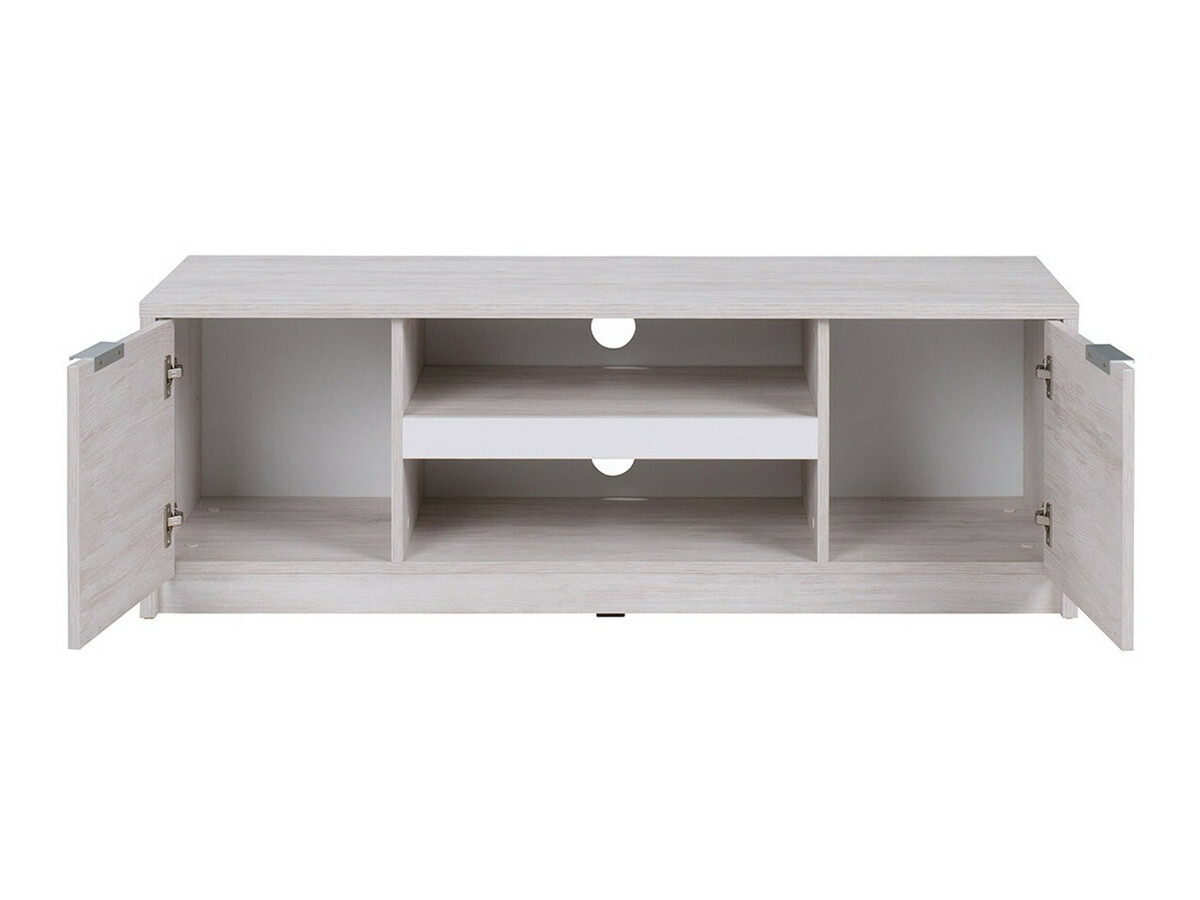 Set za dnevni boravak Fivelbo 117 (Hrast Monastery + Sjajno crna)