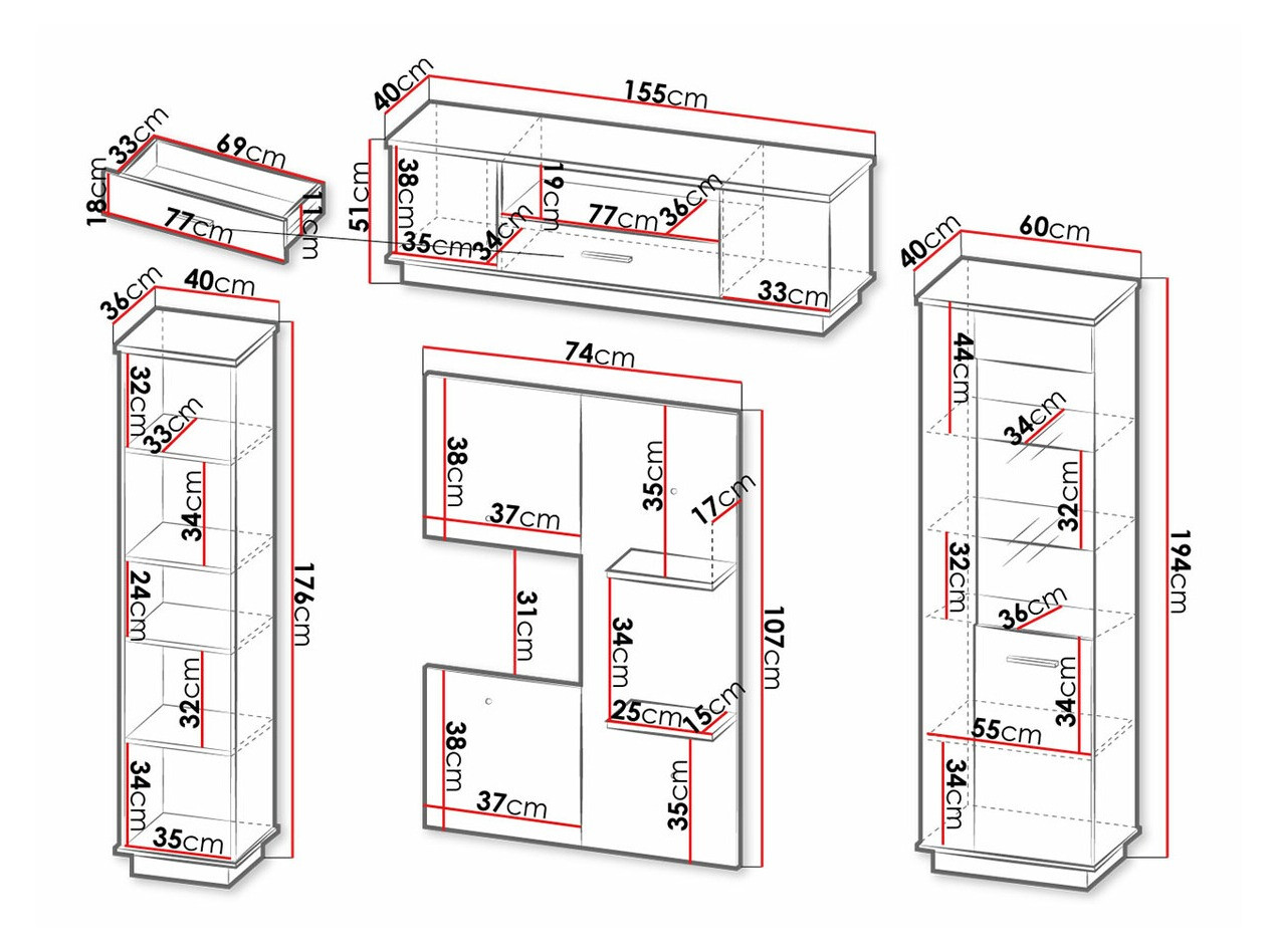 Set za dnevni boravak Tenodeu 115
