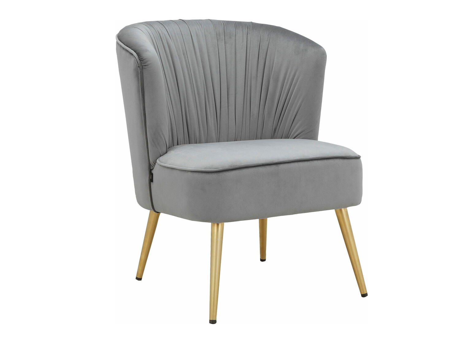 Fotelja Denton 534 (Siva + Zlatno)