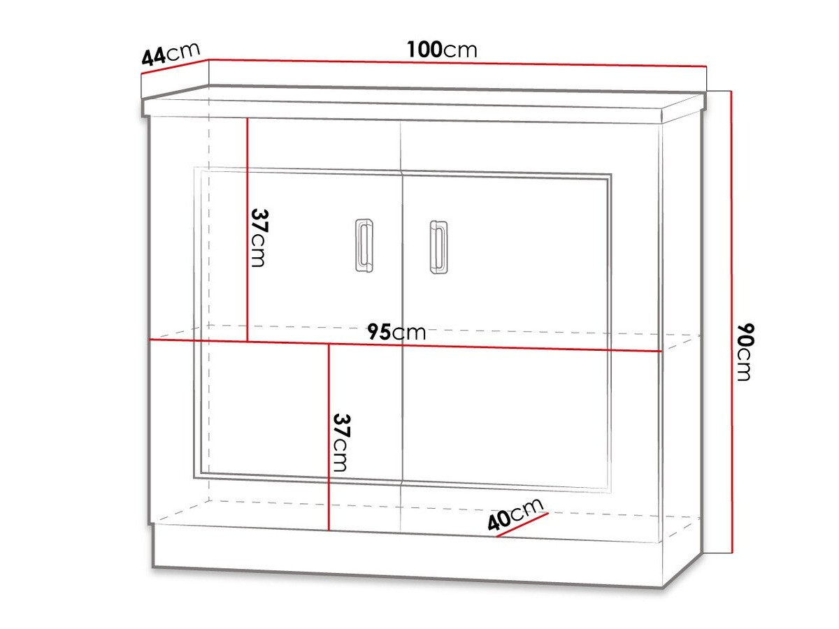 Ormarić Lircava 102 (Hrast lefkas)