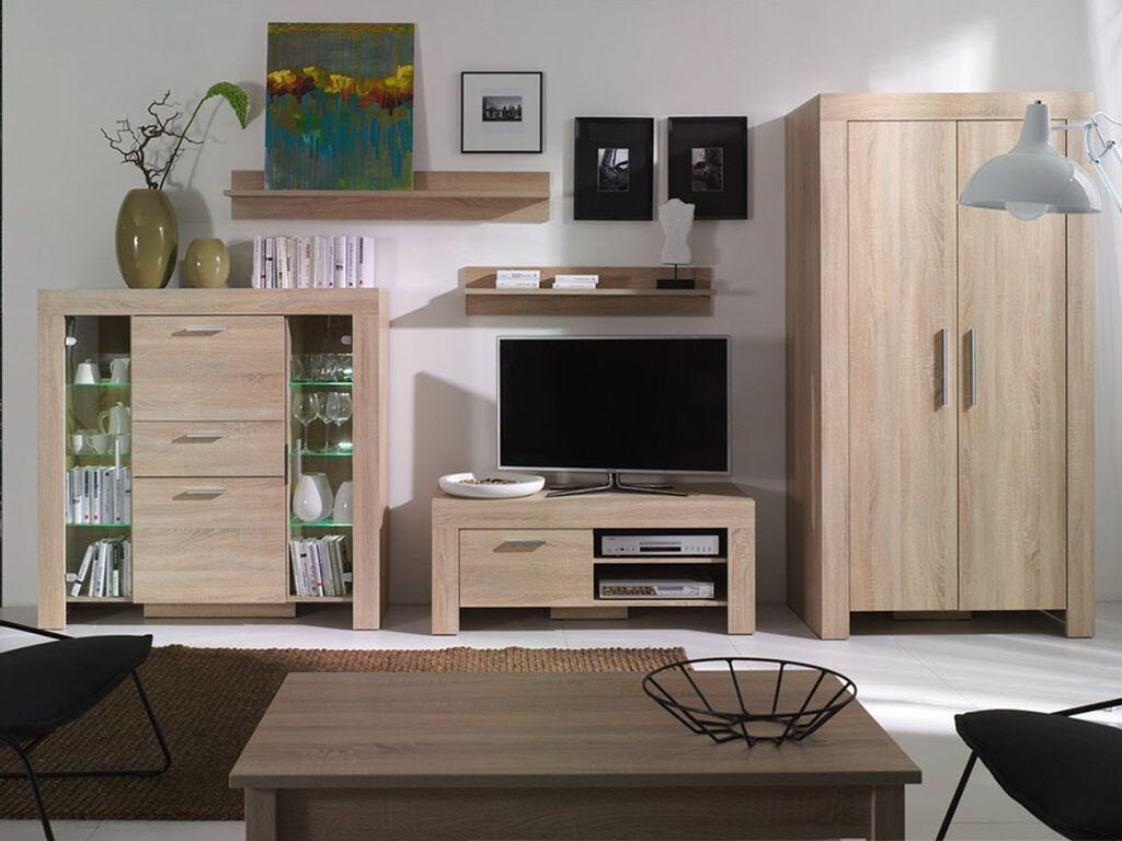 Zidna polica Melfeli 122 (Sonoma hrast)