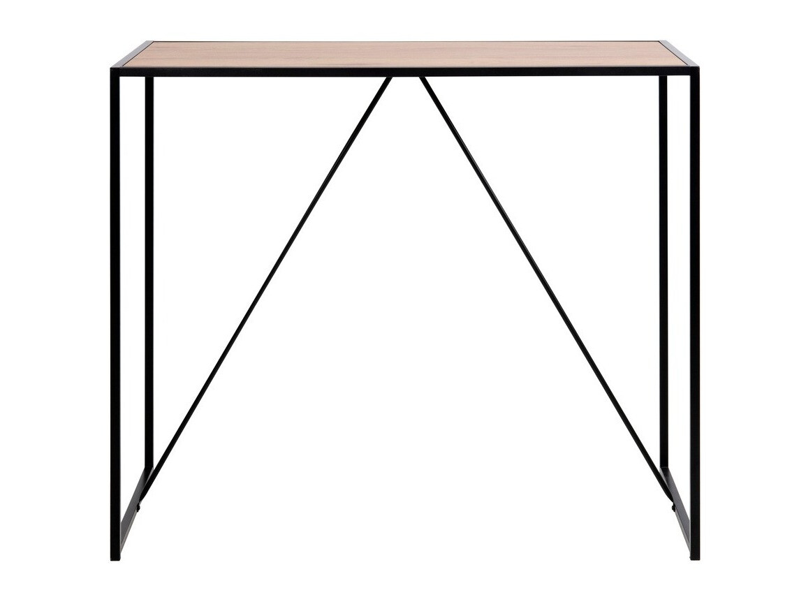 Barski stol Norsica Sevferi 162 (Crna + Divlji hrast)