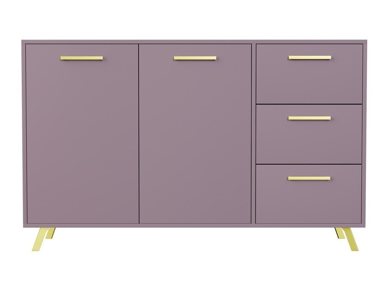 Komoda Dortivu 118 (Ljubičasta + Zlatna)