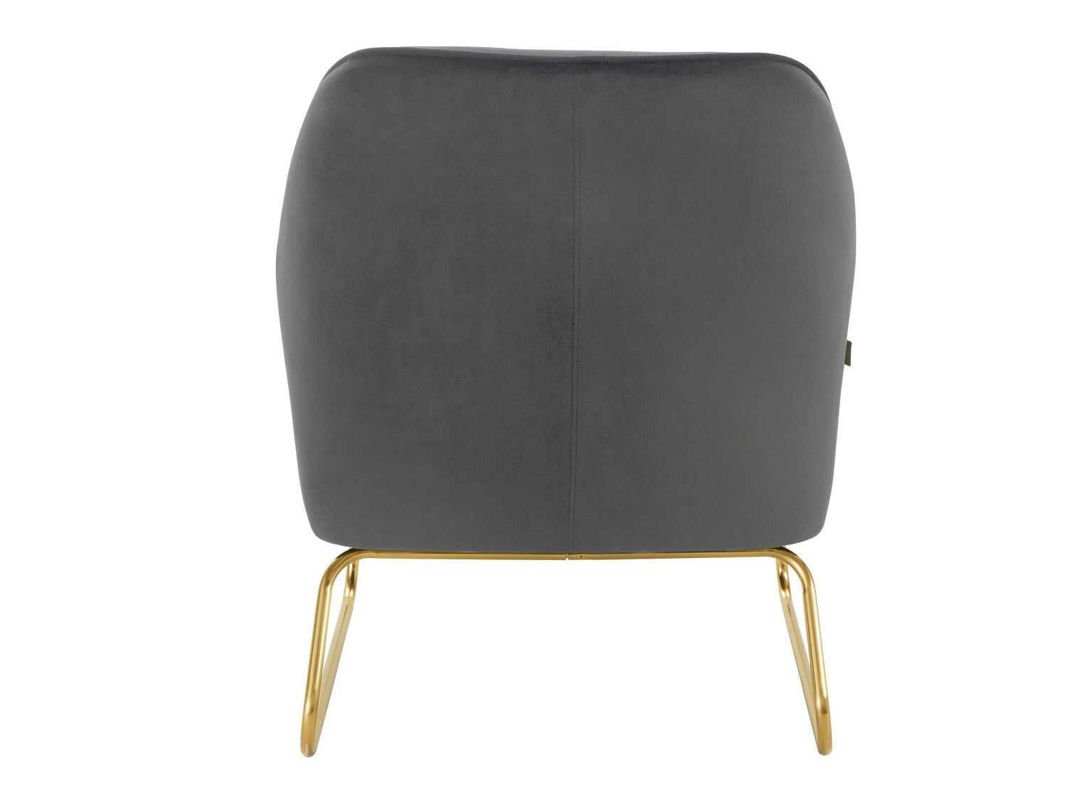 Fotelja Denton 327 (Siva + Zlatna)