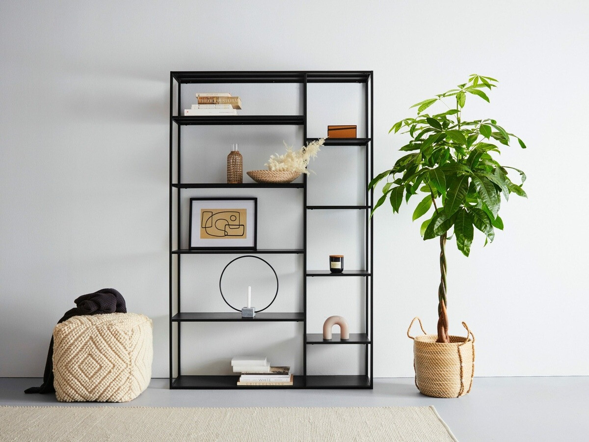 Polica Denton 335 (Crna)