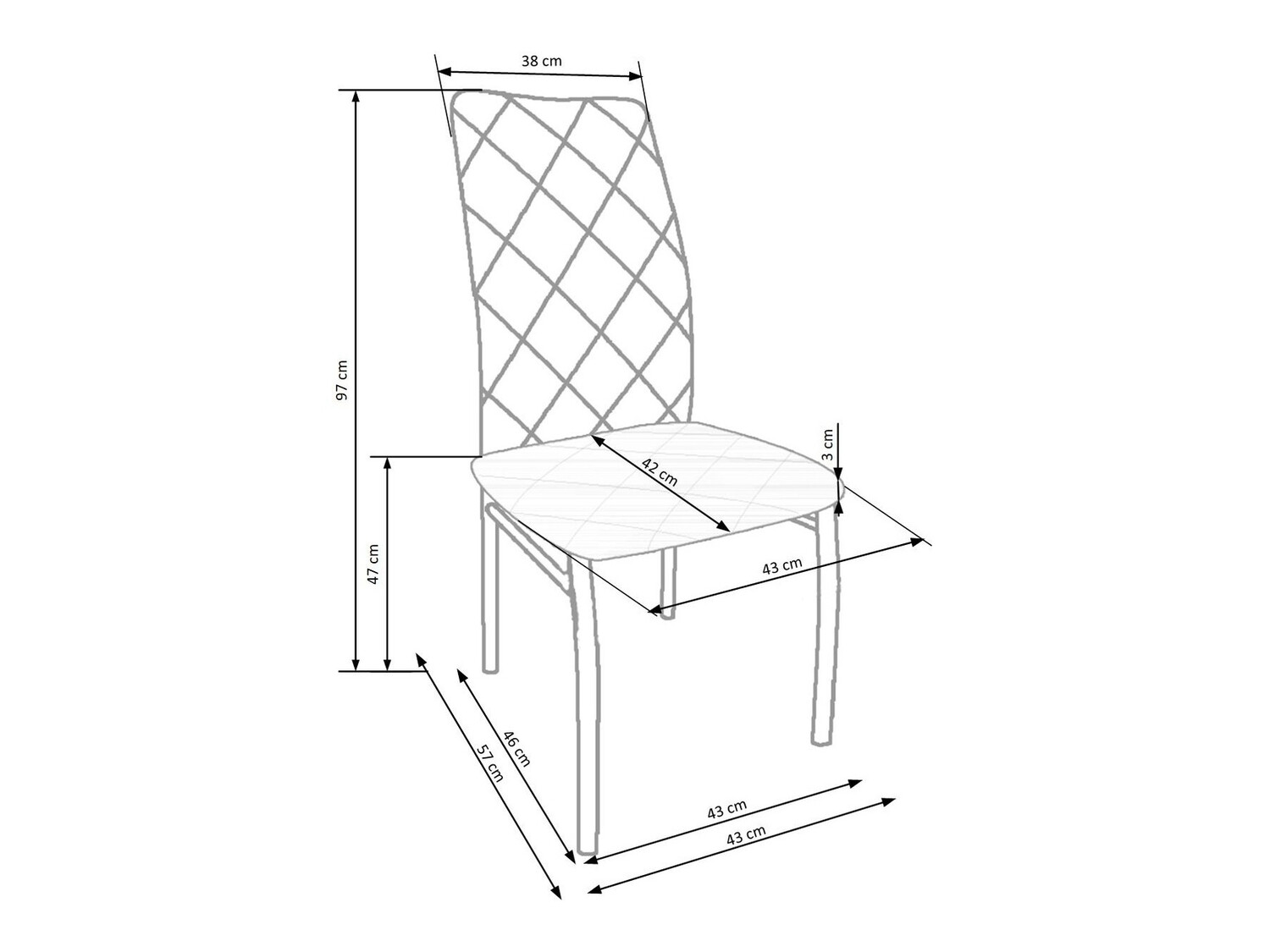 Stolica Houston 525 (Bež)