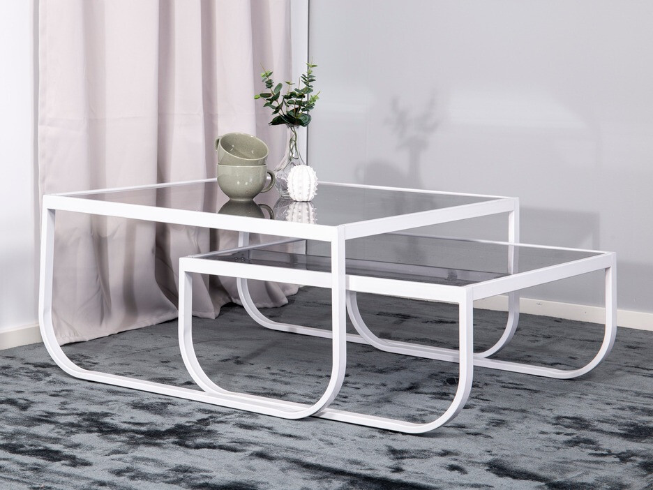 Set stolića za kavu Dallas 220 (Bijela)