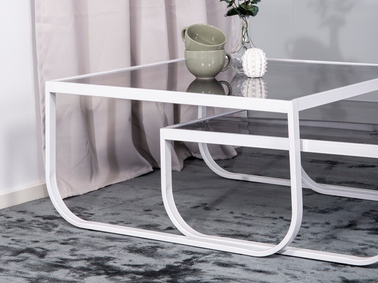 Set stolića za kavu Dallas 220 (Bijela)