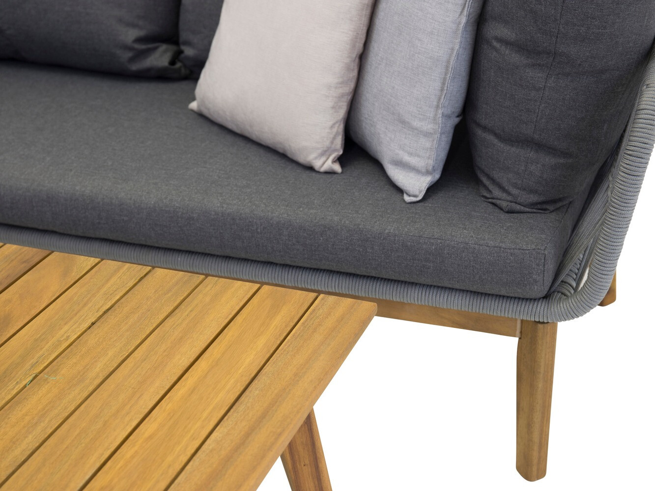 Vrtni namještaj Dallas 1085 (Bagrem + Siva)