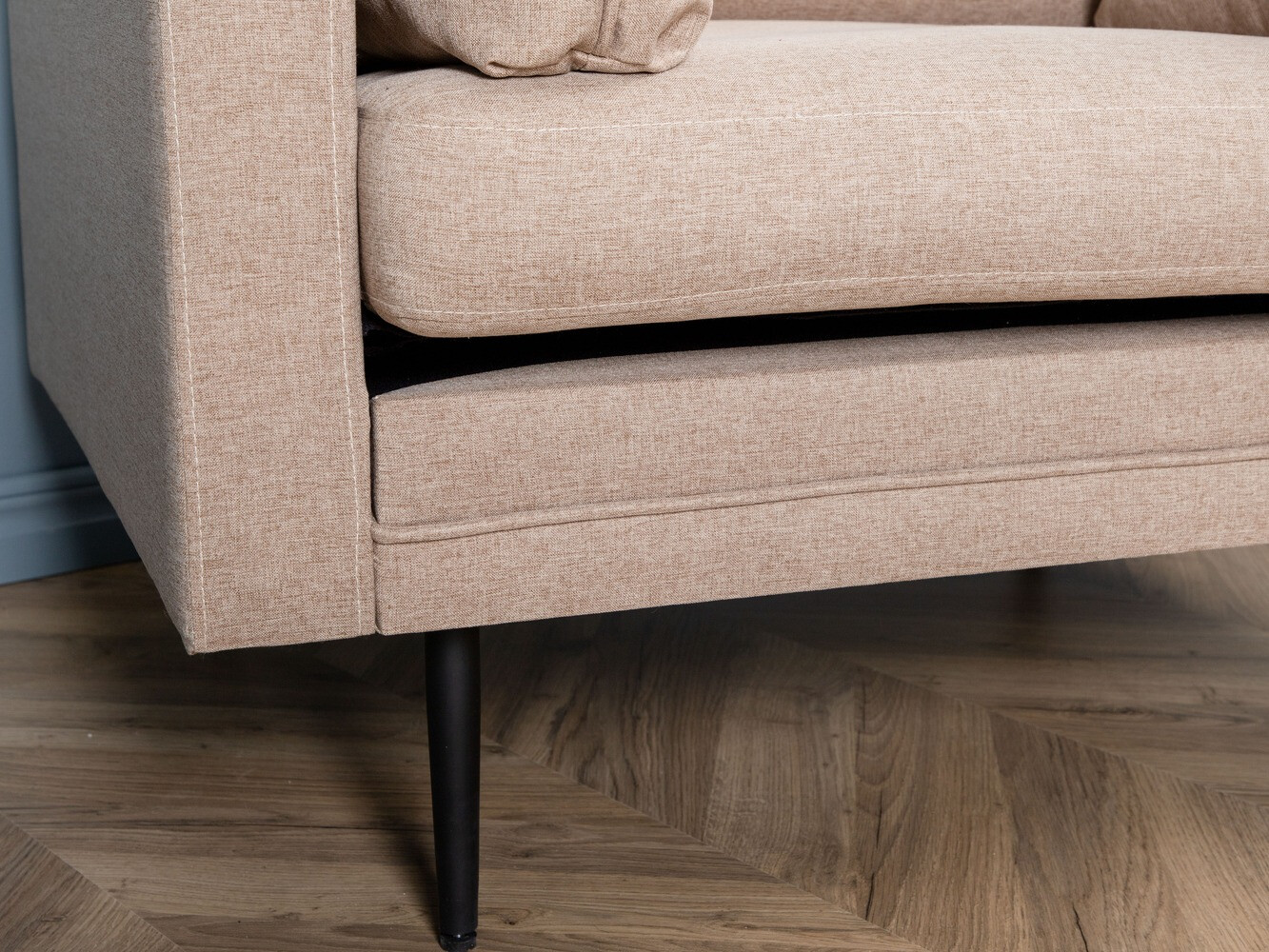 Fotelja Dallas 1704 (Smeđa + Crna)