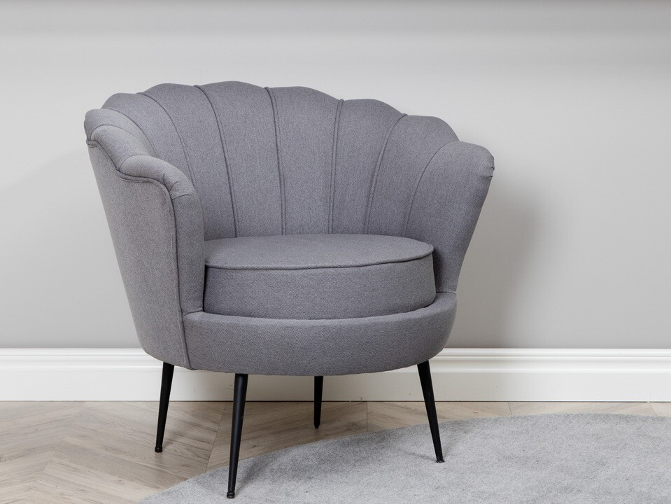 Fotelja Dallas 1705 (Siva + Crna)