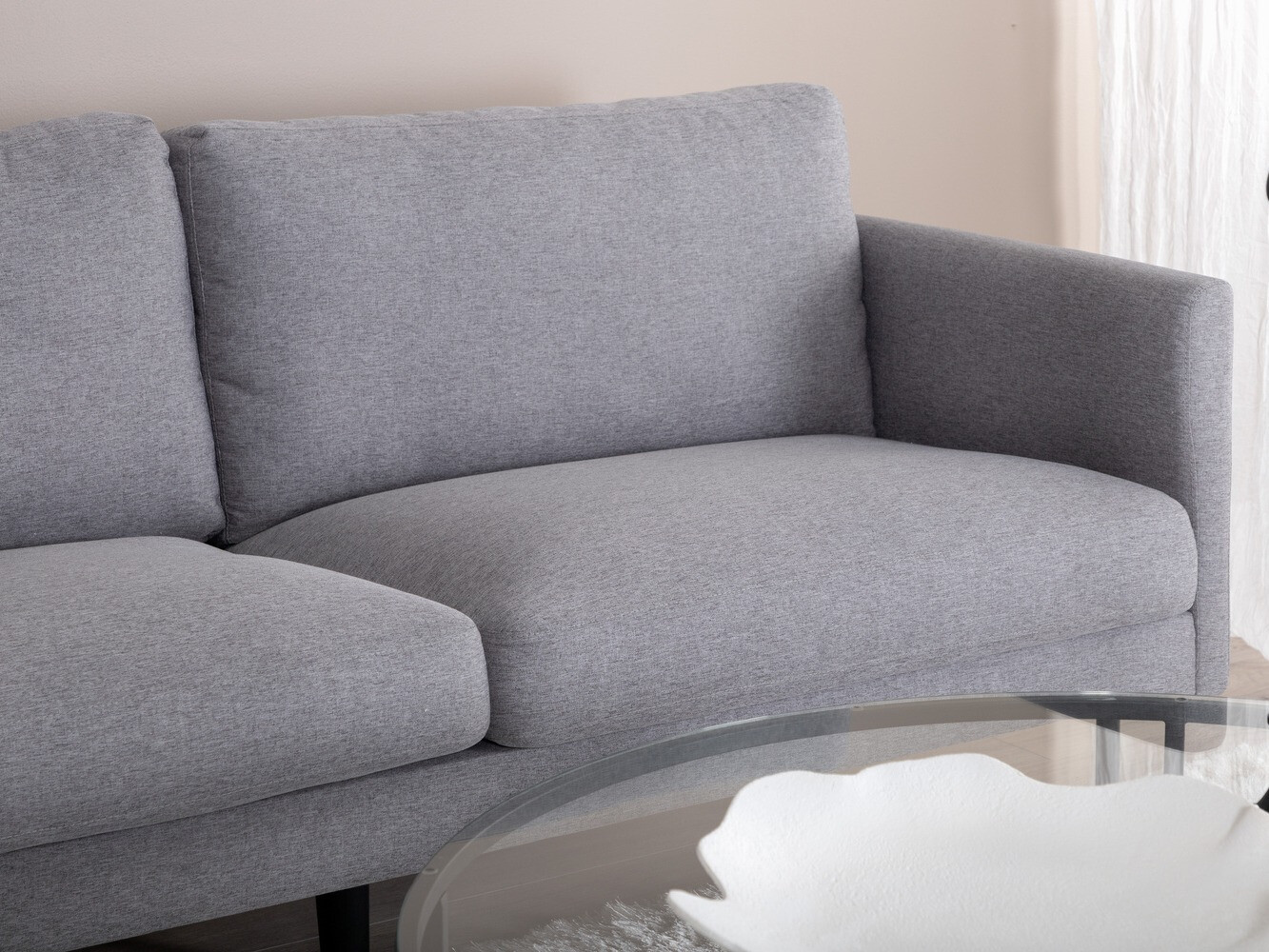 Kauč Fercame 100 (Siva + Crna)