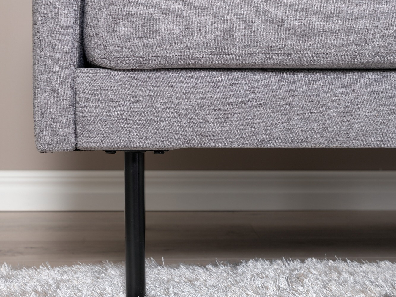 Kauč Fercame 100 (Siva + Crna)