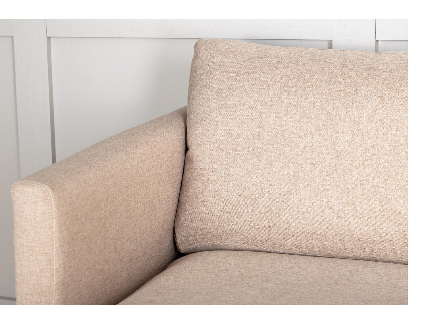 Kauč Fercame 100 (Svijetlo smeđa + Crna)