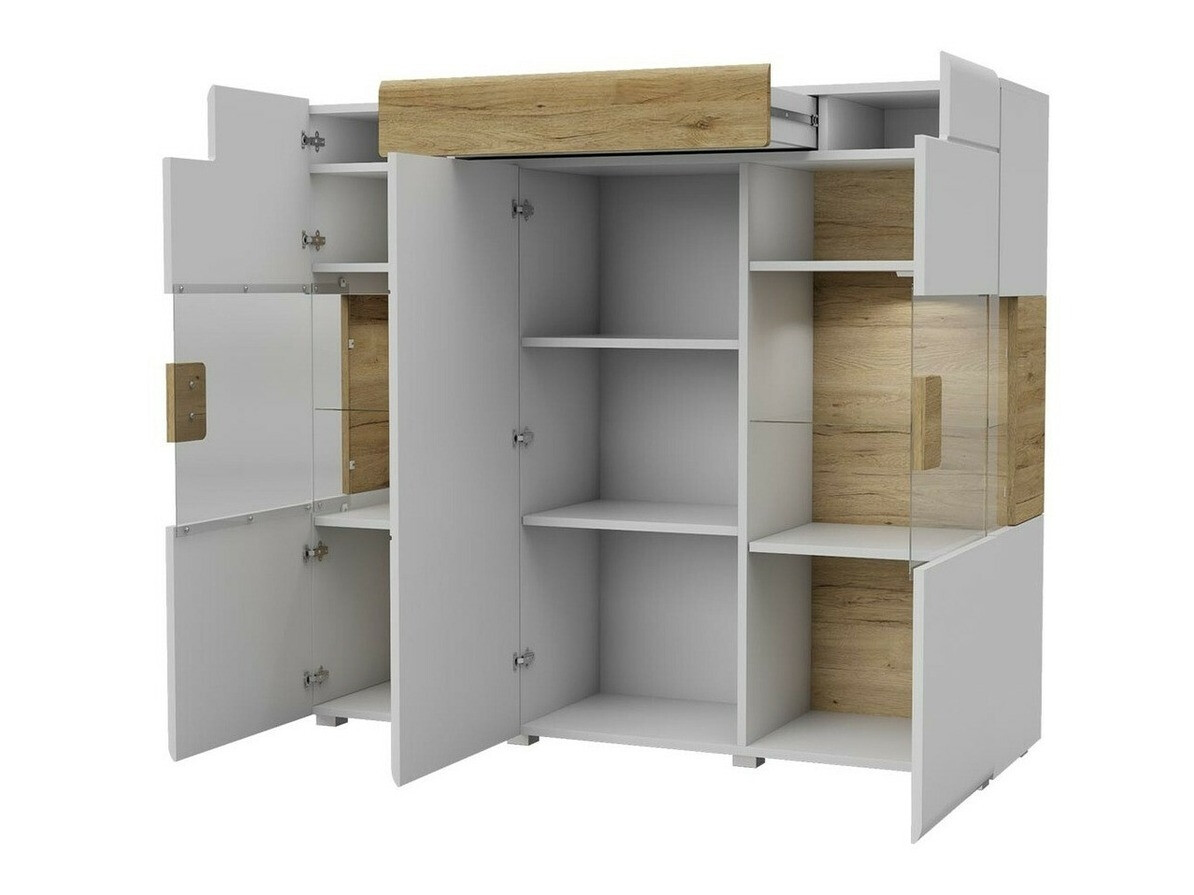 Ormarić Torsone 100 (Bijela + Sjajno bijela)