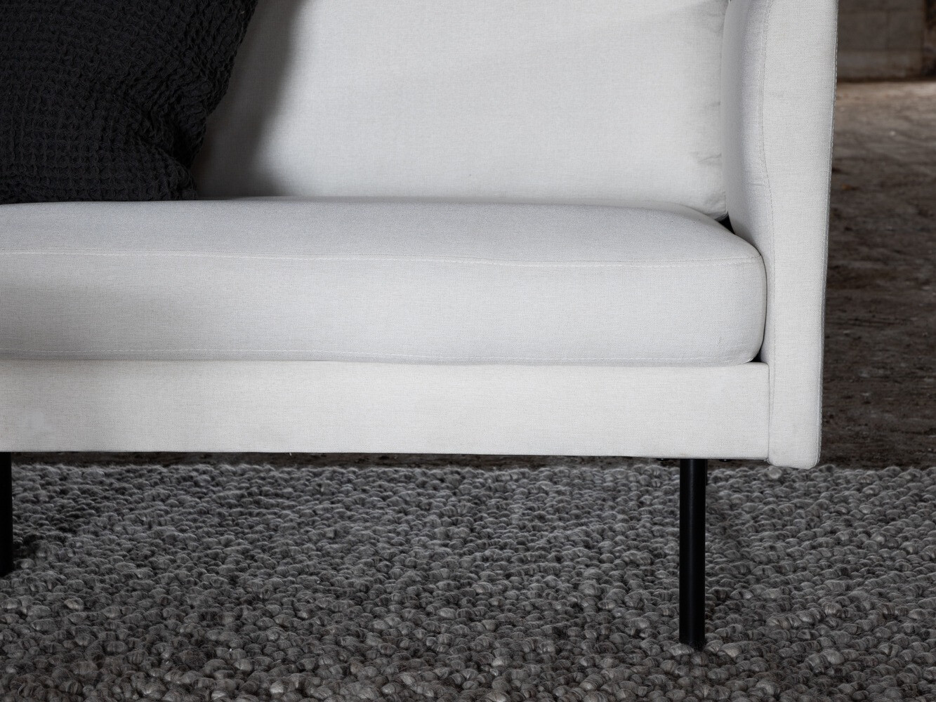 Sofa Fercame 103 (Bež + Crna)