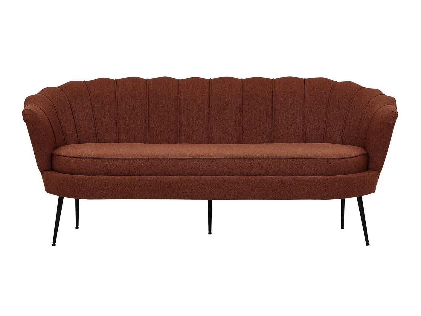 Sofa Dallas 2917 (Tamno smeđa + Crna)