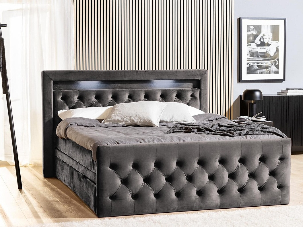 Boxspring krevet Seattle 135 (Monolith 92)