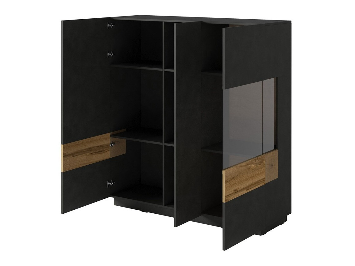 Ormarić Livlore 106 (Siva Matera + Hrast Wotan)