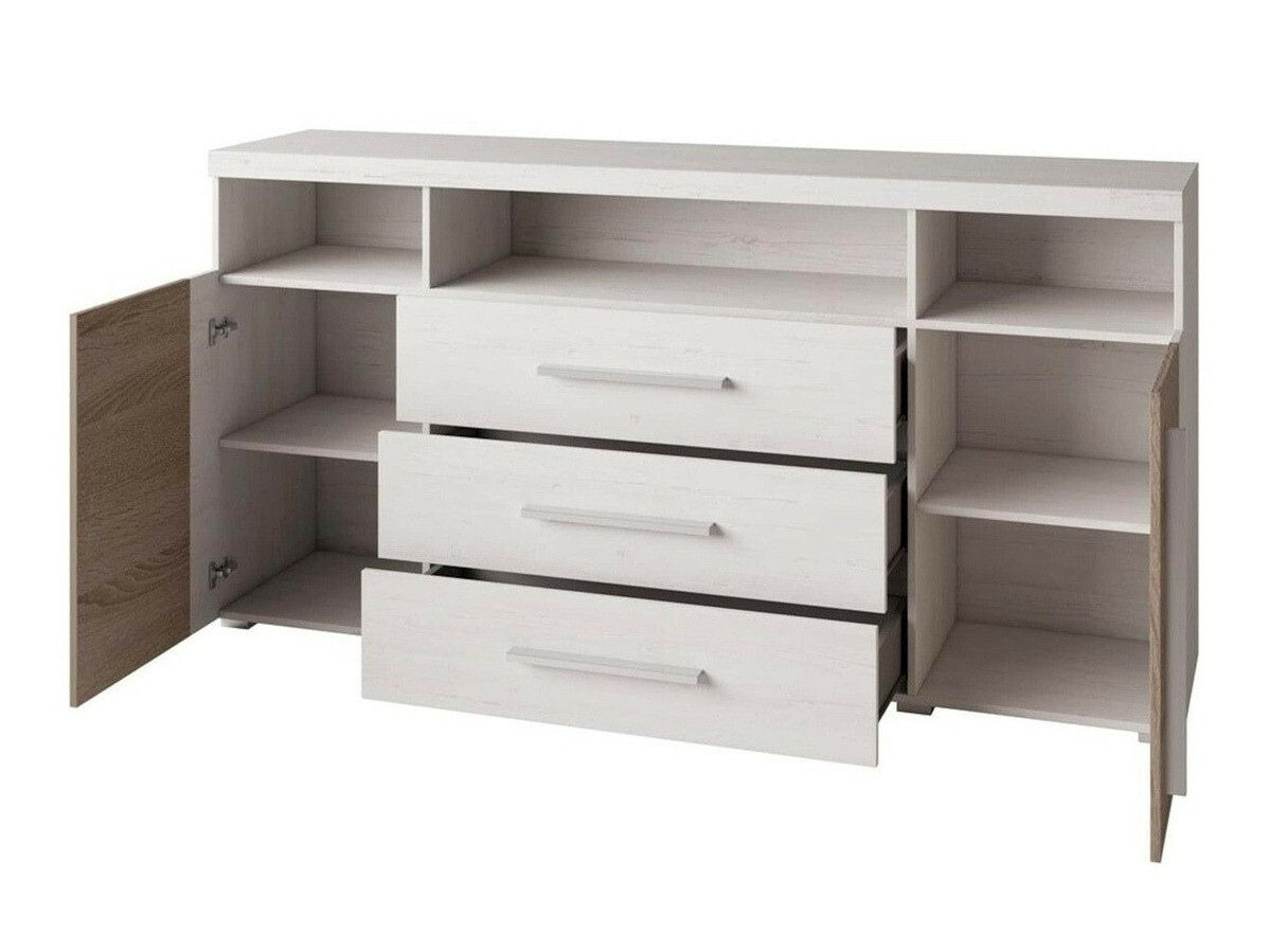 Komoda Sorciro 100 (Orah + Tamni hrast)